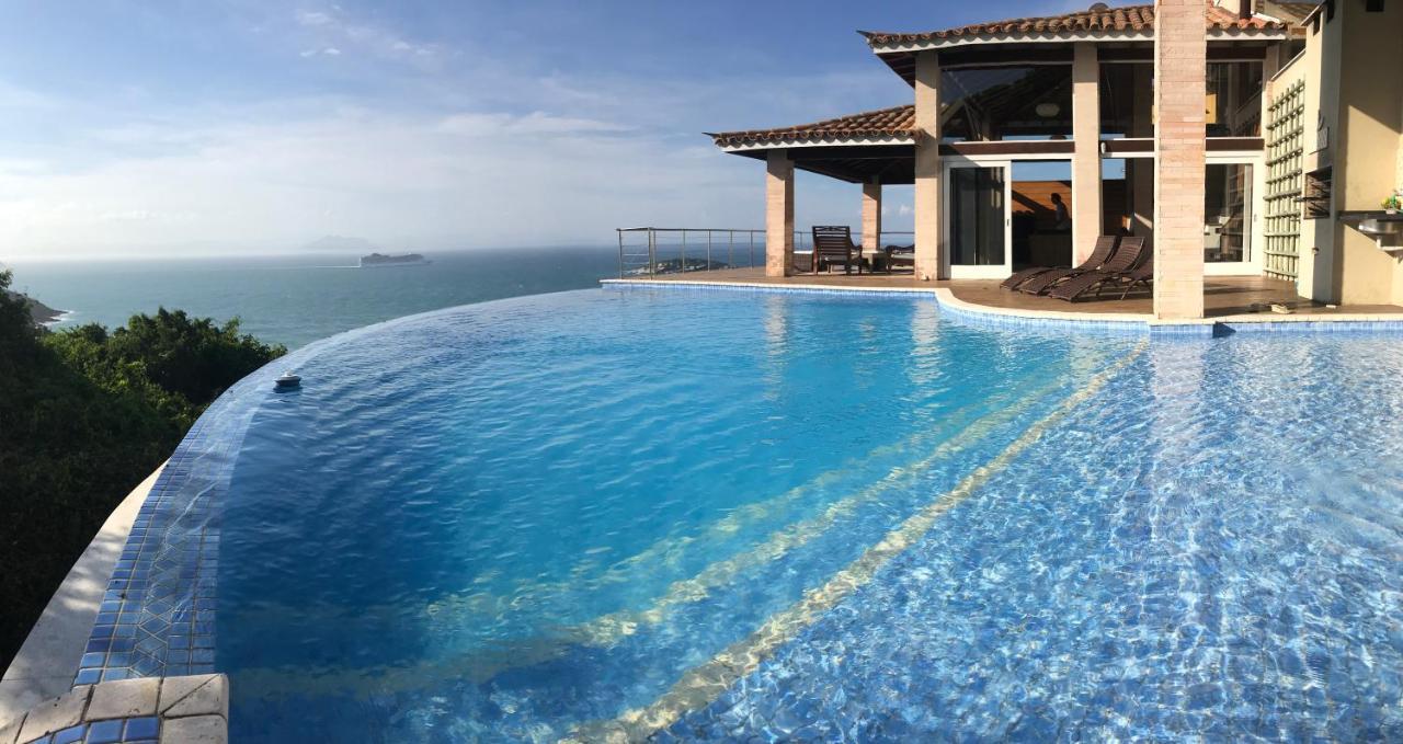 Buzios, Casa Inteira De Frente Para O Mar Em Joao Fernandes, Fabulosa, A Melhor Vista, Mansao Bella Vista Búzios Kültér fotó