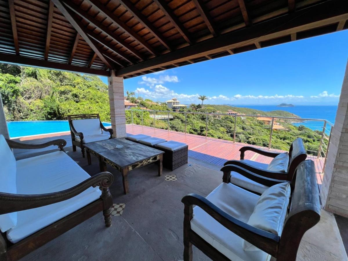 Buzios, Casa Inteira De Frente Para O Mar Em Joao Fernandes, Fabulosa, A Melhor Vista, Mansao Bella Vista Búzios Kültér fotó