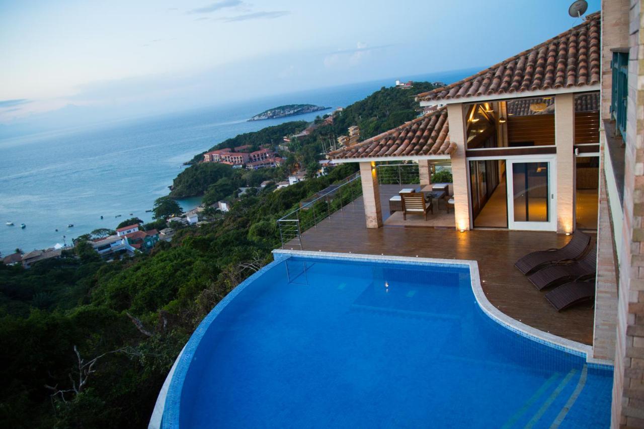 Buzios, Casa Inteira De Frente Para O Mar Em Joao Fernandes, Fabulosa, A Melhor Vista, Mansao Bella Vista Búzios Kültér fotó